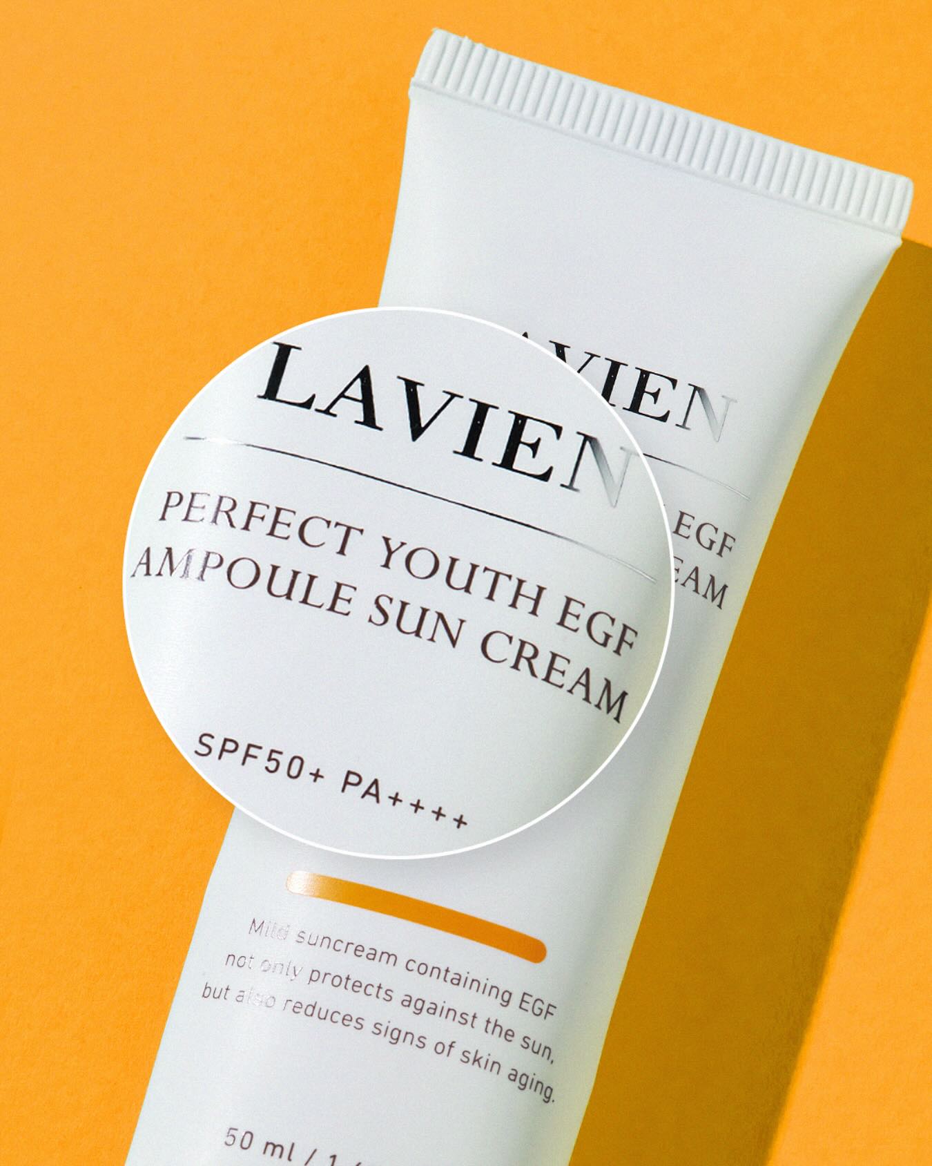 Perfect Youth EGF Ampoule Sun Cream – LAVIEN