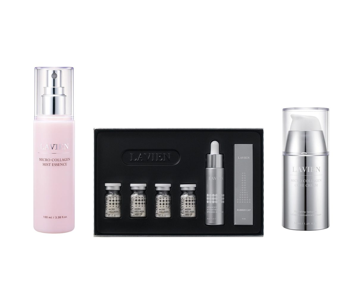Collagen Ritual: Mist Essence, PINK Program, and Core Cream